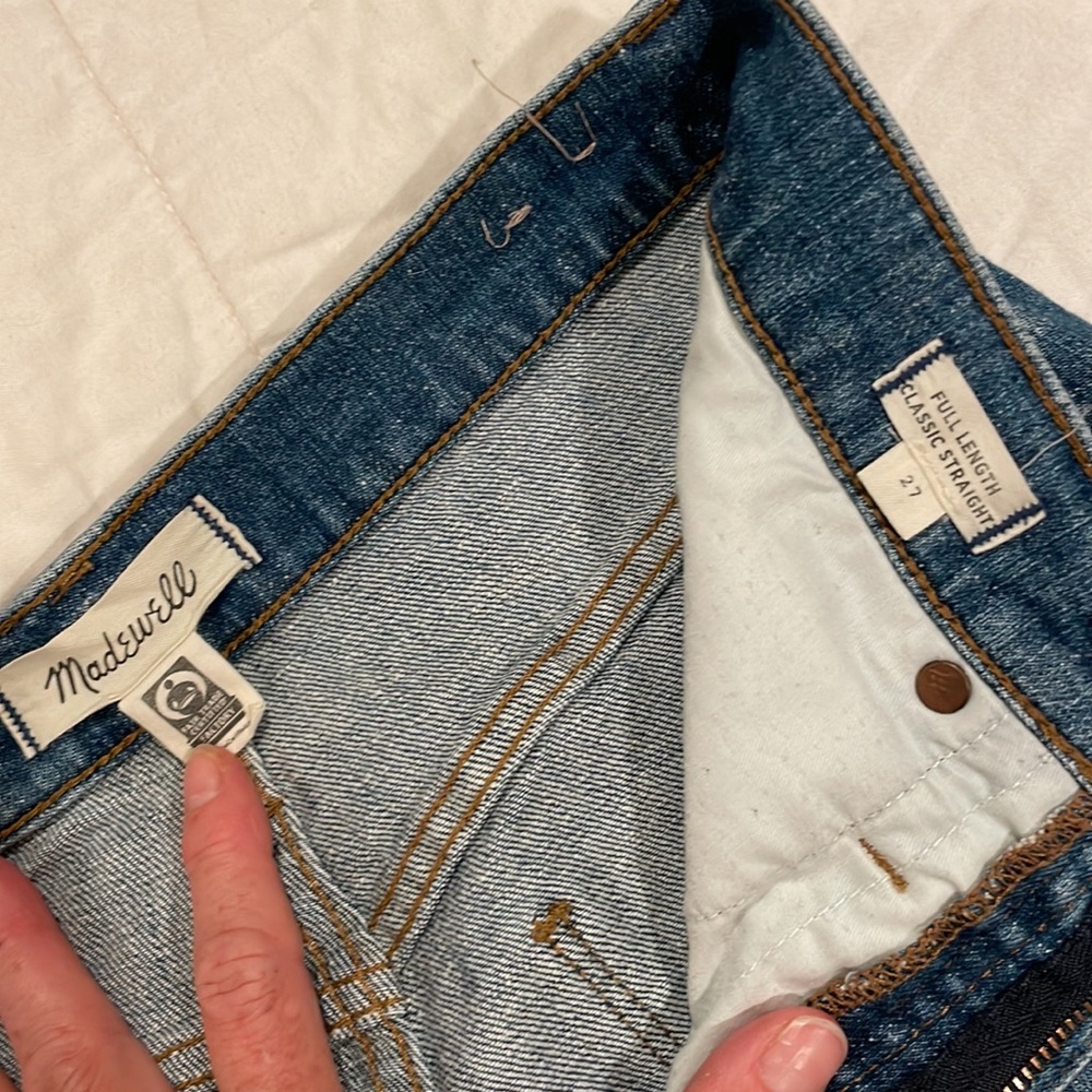 Madewell Full length classic straight!